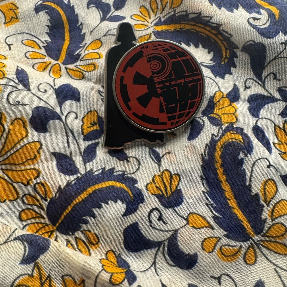 Disney Parks Darth Vader Black and Red Star Wars Pin